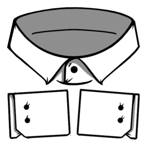 Collo e polsi di ricambio