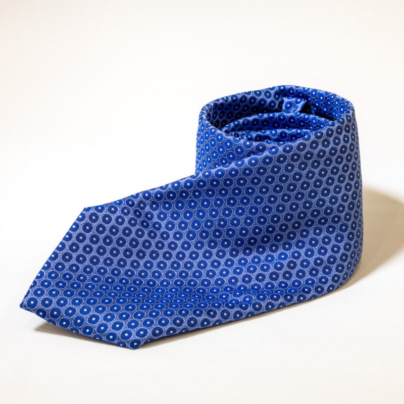 Cravatta - Blu Cielo con Pois - immagine 2