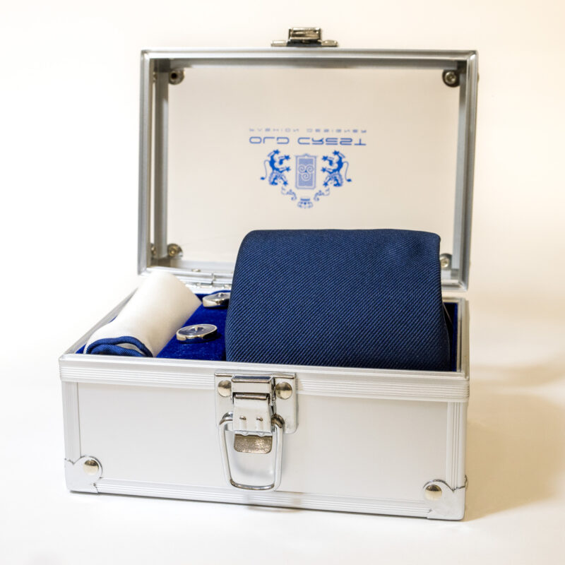 Box con Cravatta Blu Notte - immagine 3