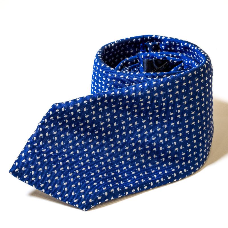 Cravatta - Blu con Fantasia - immagine 2