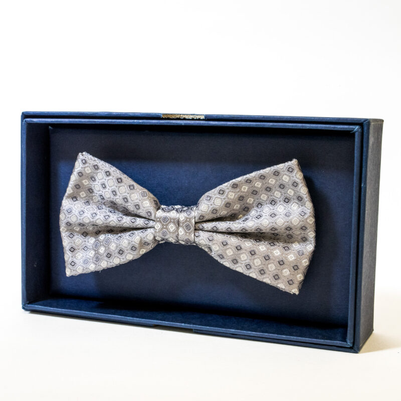 Papillon - Grigio Chiaro con Fantasia