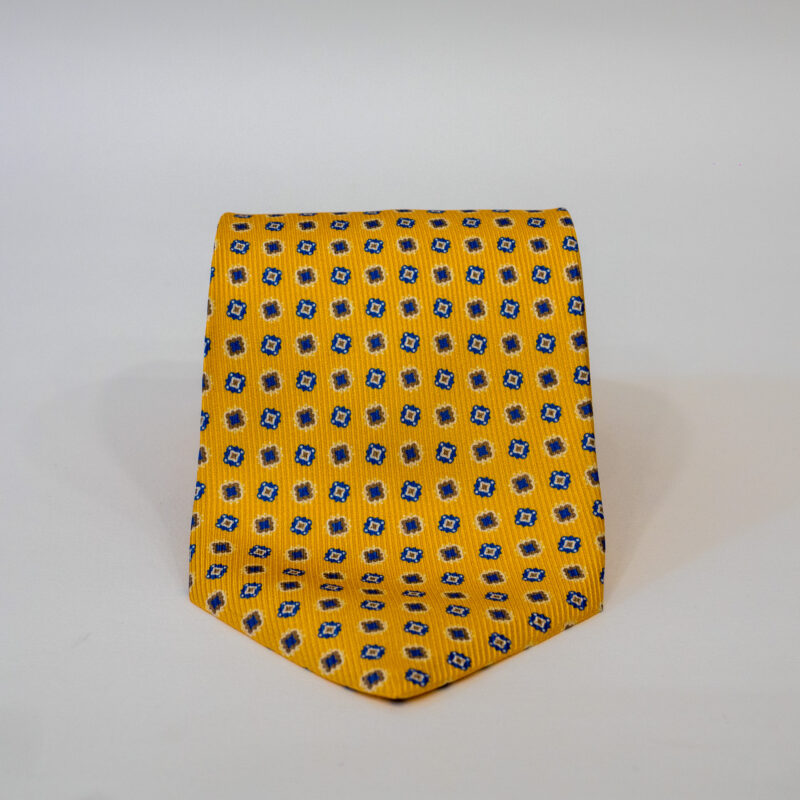 Cravatta - Giallo con Fantasia - immagine 3
