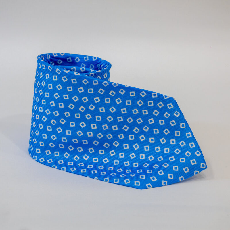 Cravatta – Azzurro con Fantasia