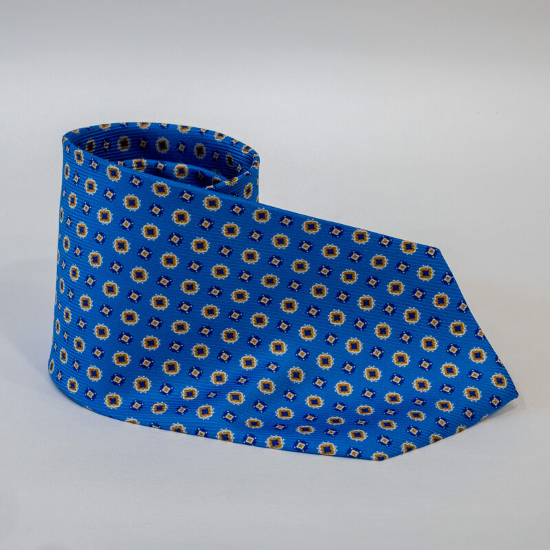 Cravatta – Blu con Fantasia