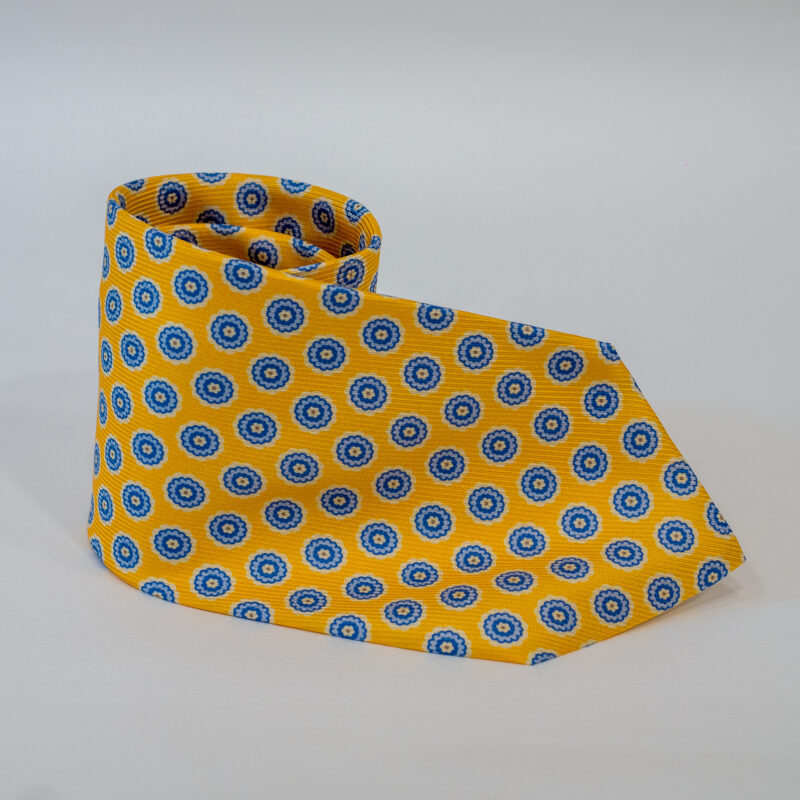 Cravatta – Giallo con Fantasia