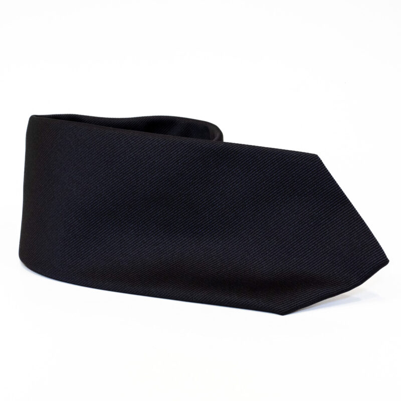 Cravatta Sartoriale 3 Pieghe blu - immagine 2
